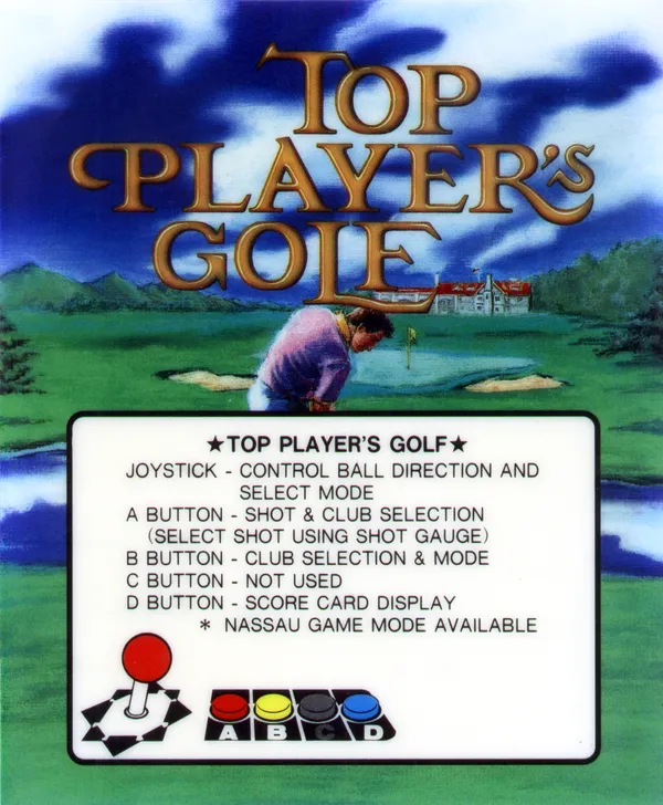 Top Player's Golf mini marquee